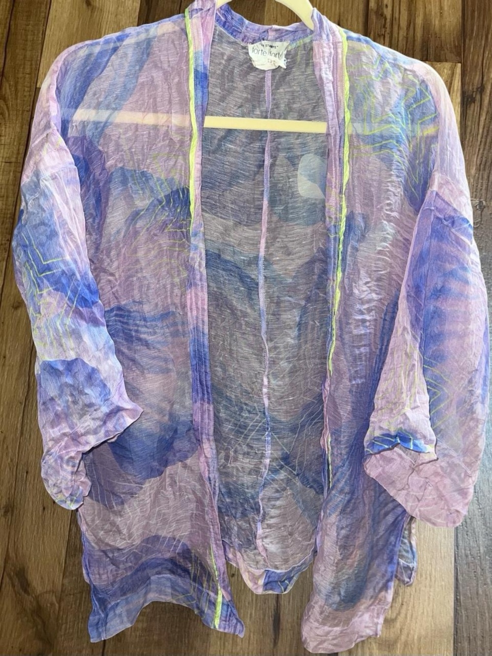 Le Stampe forte-forte Womens Jacket Size 2 Cardigan Italian